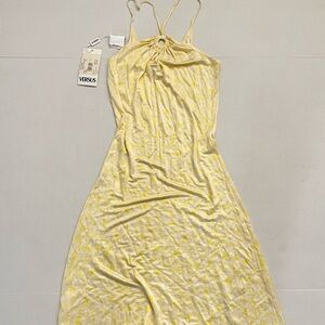 Versus Versace yellow dress